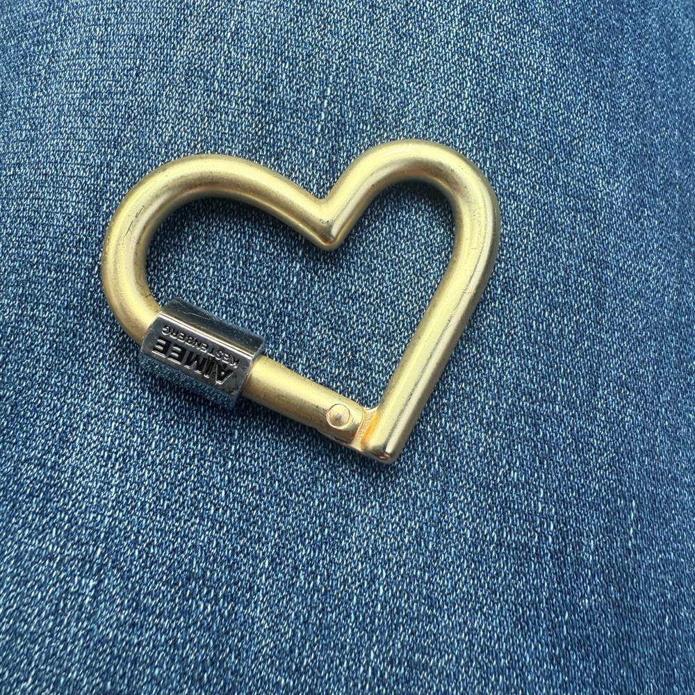 Aimee Kestenberg Gold Heart Key Holder